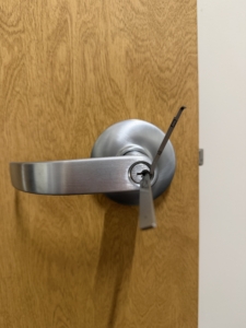 locked out of house with no key