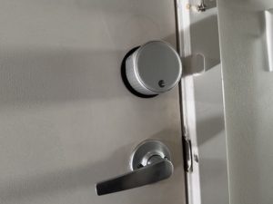 smart lock installation
