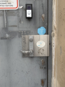 dispensary multipoint lock installation